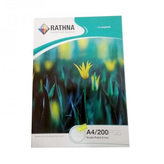 RATHNA EXERCISE BOOK 200 PAGES SQ