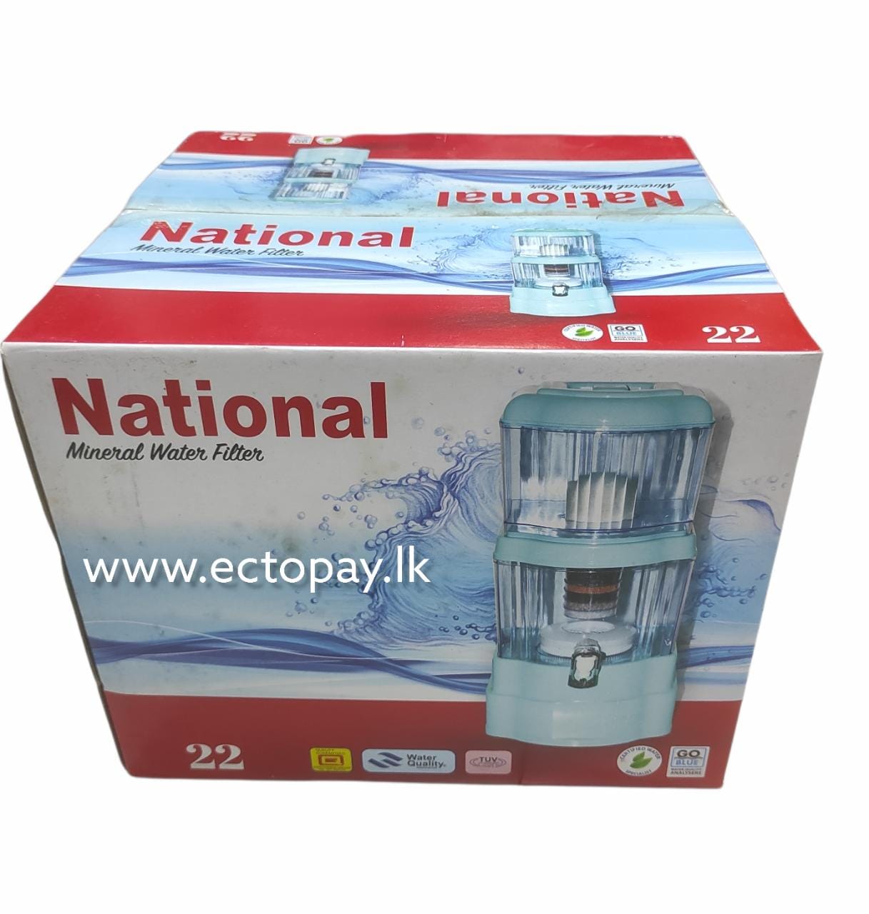 65886659 - NATIONAL WATER FILTER 22 LITERS